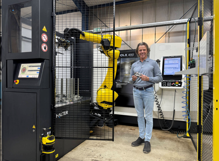  DMG MORI CLX 450 with  HALTER LoadAssistant